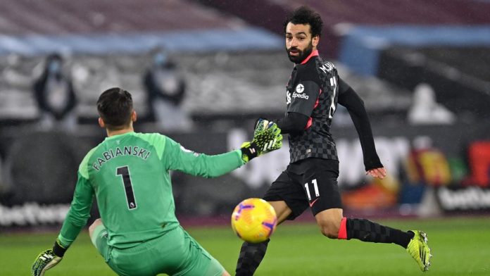 گل محمد صلاح به وست هم به عنوان بهترین گل ماه ژانویه لیگ برتر انتخاب شد