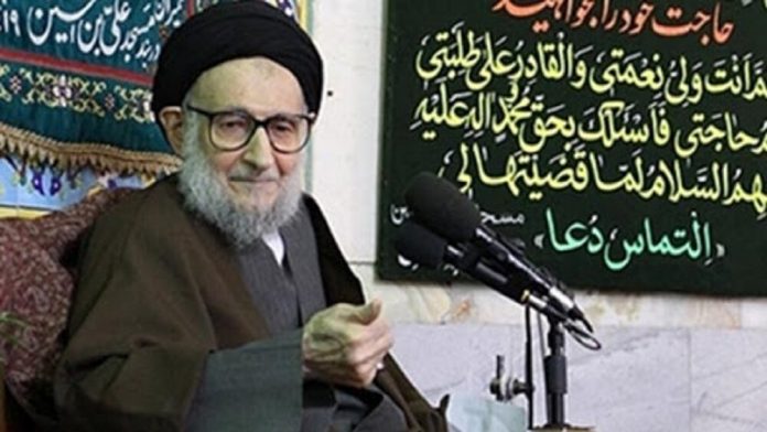 پیکر آیتالله ضیاءآبادی تشییع شد + تصاویر