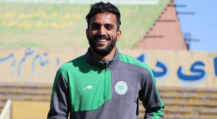 حامد پاکدل در سبد زمستانی تراکتور