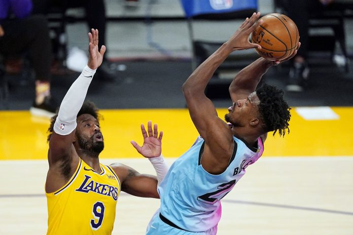 خلاصه بازی لس آنجلس لیکرز 94-96 میامی هیت (فصل 2020/21 لیگ NBA)