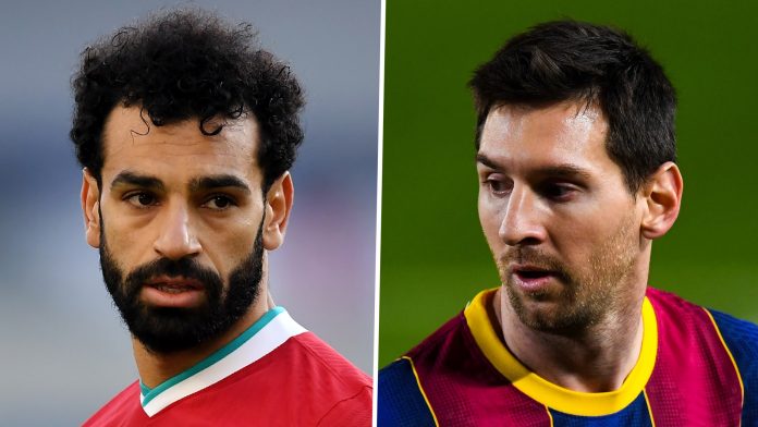 محمد صلاح، لیونل مسی آفریقا / کاریکاتور