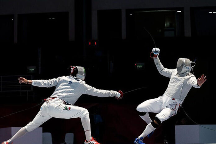 شمشیربازان ایران چشم انتظار مدال المپیک/عکس