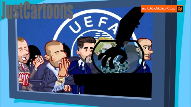 پیروزی 3-1 رئال مادرید مقابل لیورپول در لیگ قهرمانان اروپا به روایت کارتون / ویدیو