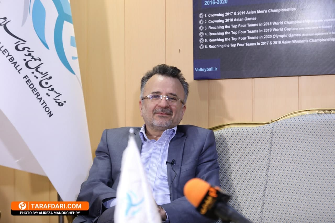محمدرضا داورزنی: باید با فدراسیون هایی رقابت کنیم که بودجه سالیانه آنها ۵۰ میلیون دلار است